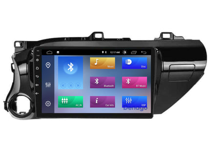 Toyota Hilux CarPlay autoradio | 2015 t/m 2020 | Denago DNG-A331 | 9 inch | Android 13 | Draadloos CarPlay & Android Auto