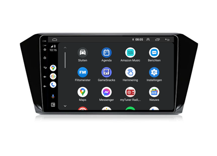 Volkswagen Passat | Android 13 | Autoradio | 2014 t/m 2021 | Carplay & Android Auto