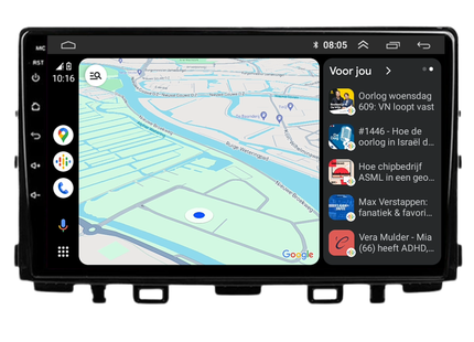 Kia Rio | Android 13 | Autoradio | 2017 t/m 2020 | Carplay & Android Auto