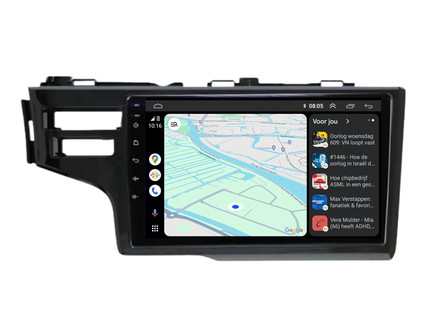 Honda Jazz | Android 13 | Autoradio | 2016 t/m 2019 | Carplay & Android Auto