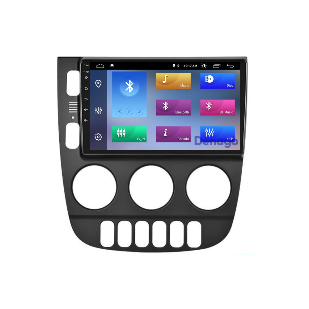 Radio para coche Mercedes ML CarPlay | 1999 a 2004 | Denago DNG-A221 | 9 pulgadas | Androide 13 | CarPlay inalámbrico y Android Auto | Marco negro