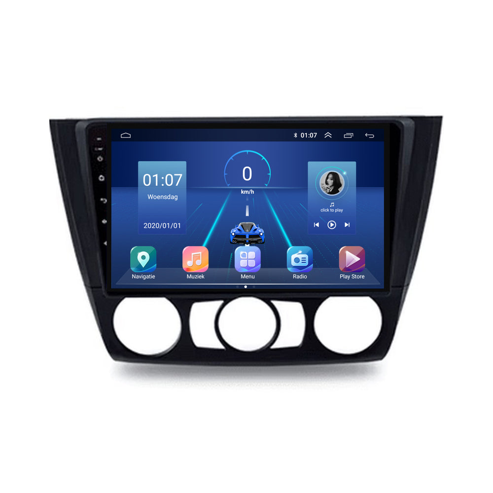 BMW 1 Serie E81 E82 E87 E88 | Android 13 | Autoradio | 2004 t/m 2012 | CarPlay & Android Auto