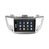 Radio para coche Hyundai Tucson CarPlay | 2009 a 2017 | Denago DNG-A115 | 9 pulgadas | Androide 13 | CarPlay inalámbrico y Android Auto | Marco plateado