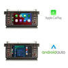BMW 3-serie E46 Autoradio | 2005 t/m 2013 | Carplay | 4+64GB | Android 13 | DVD/CD speler