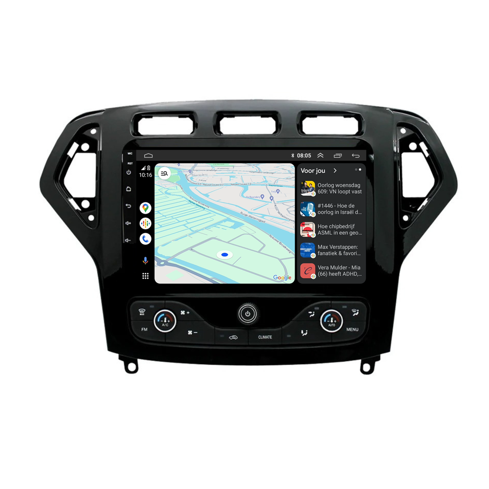 Ford Mondeo | Android 13 | Car radio | 2003 to 2014 | Carplay & Android Auto