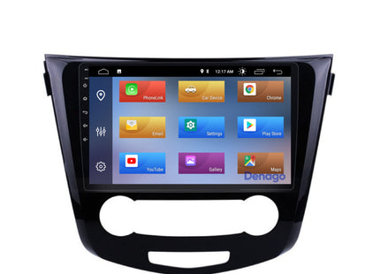 Nissan X-Trail CarPlay autoradio | 2014 t/m 2021 | Denago DNG-A109 | 10 inch | Android 13 | Draadloos CarPlay & Android Auto