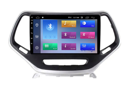 Jeep Cherokee CarPlay autoradio | 2014 t/m 2018 | Denago DNG-A119 | 9 inch | Android 13 | Draadloos CarPlay & Android Auto