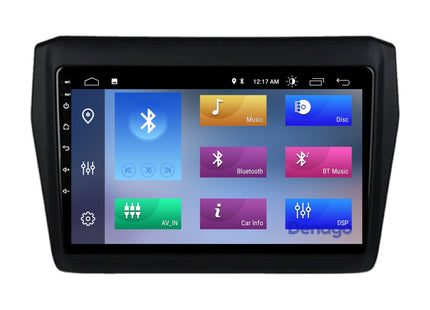 Suzuki Swift CarPlay autoradio | 2017 t/m 2023 | Denago DNG-A145 | 9 inch | Android 13 | Draadloos CarPlay & Android Auto