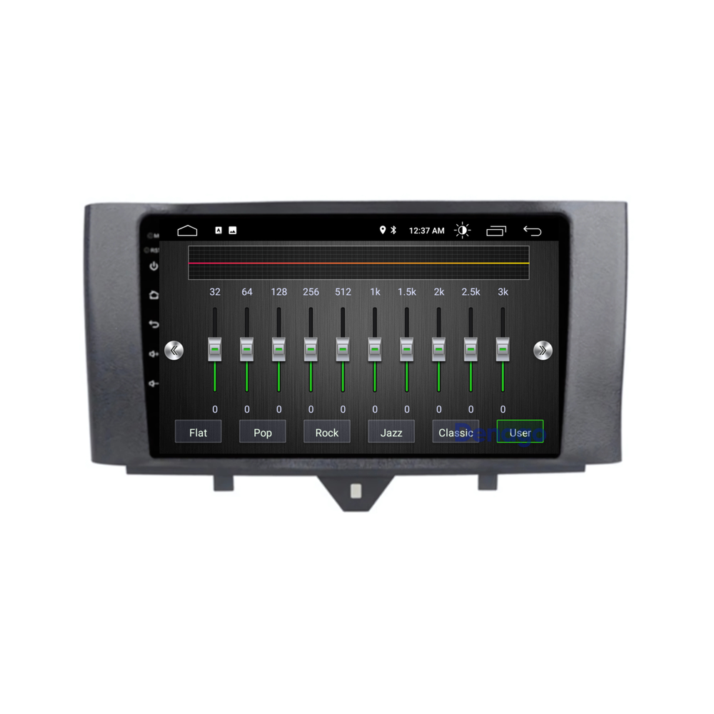 Radio para coche Smart Fortwo CarPlay | 2011 a 2015 | Denago DNG-A46 | 9 pulgadas | Androide 13 | CarPlay inalámbrico y Android Auto