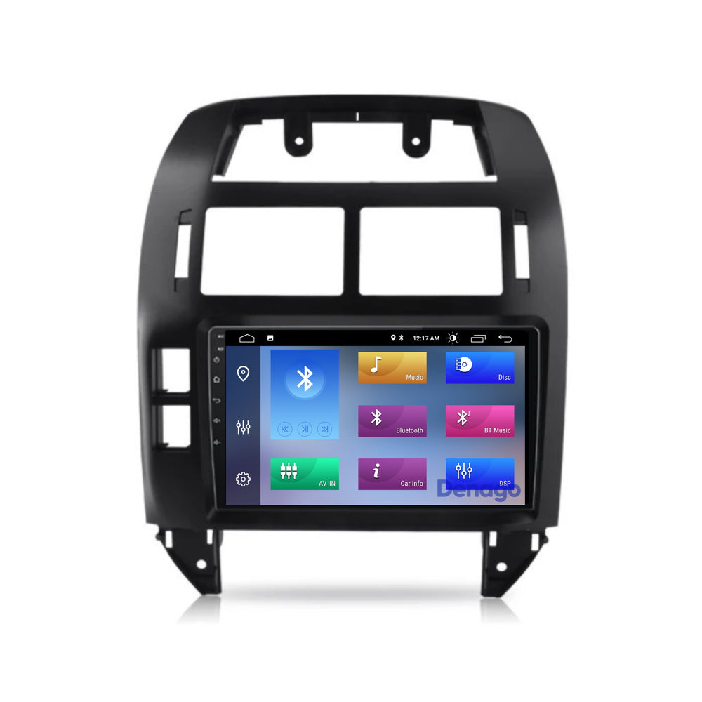 Radio para coche Volkswagen Polo CarPlay | 2002 a 2009 | Denago DNG-A239 | 9 pulgadas | Androide 13 | CarPlay inalámbrico y Android Auto