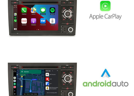 Audi A4 S4 RS4 Autoradio | 2000 t/m 2009 | Carplay | 4+64GB | Android 14