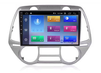 Hyundai i20 CarPlay autoradio | 2008 t/m 2014 | Denago DNG-A336 | 9 inch | Android 13 | Draadloos CarPlay & Android Auto