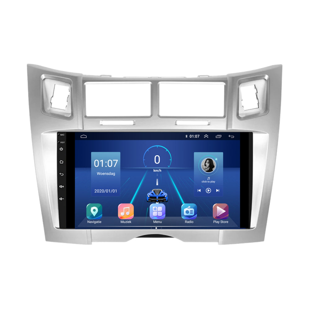 Toyota Yaris | Android 13 | Autoradio | 2005 t/m 2012 | CarPlay & Android Auto
