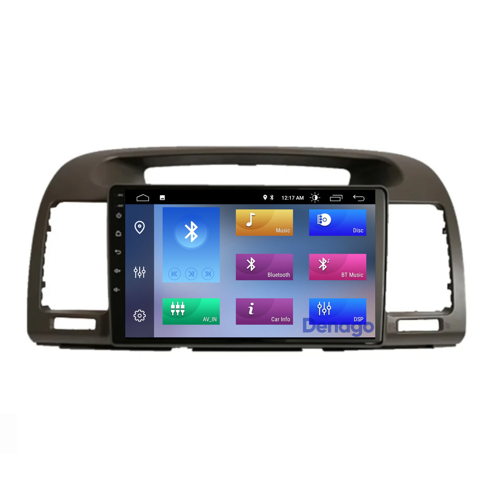 Radio para coche Toyota Camry CarPlay | 2001 a 2007 | Denago DNG-A255 | 9 pulgadas | Androide 13 | CarPlay inalámbrico y Android Auto