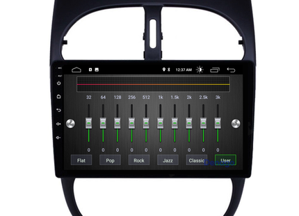 Peugeot 206 Autoradio | 1998 t/m 2009 | Android 13 & CarPlay