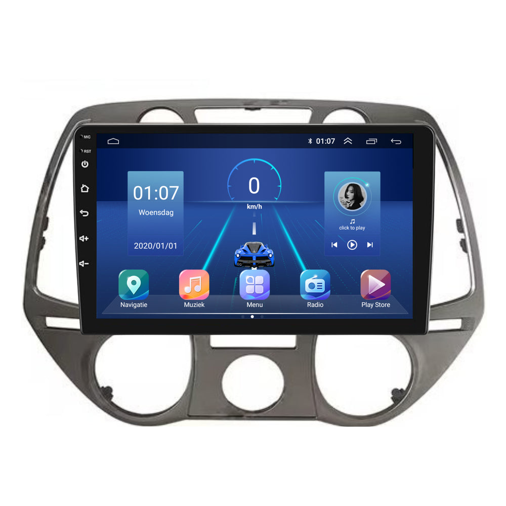 Hyundai I20 | 2008 a 2014 | Androide 13 | Apple Carplay inalámbrico y Android automático