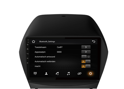 Hyundai ix35 | Android 13 | Autoradio |  2009 t/m 2015 | CarPlay & Android Auto