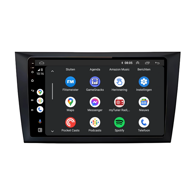 Volkswagen Golf 6 | Android 13 | Autoradio | 2009 t/m 2012 | Carplay & Android Auto