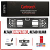 Cartronix RV-400 PRO license plate holder with camera