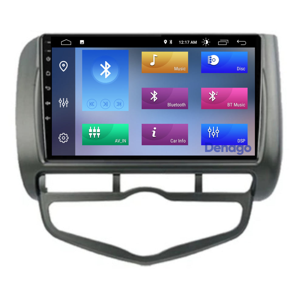 Honda Jazz CarPlay autoradio | 2005 t/m 2008 | Denago DNG-A202 | 9 inch | Android 13 | Draadloos CarPlay & Android Auto