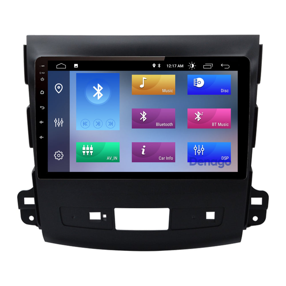 Radio para coche Mitsubishi Outlander CarPlay | 2008 a 2012 | Denago DNG-A170 | 9 pulgadas | Androide 13 | CarPlay inalámbrico y Android Auto