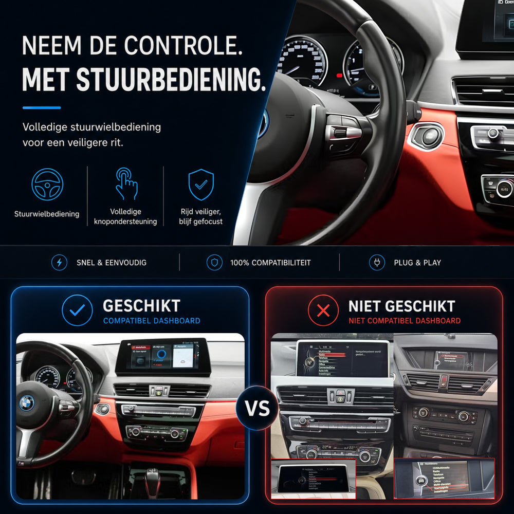BMW X2 F39 | 2017 t/m 2023 | CarPlay & Android Auto Box | NBT EVO