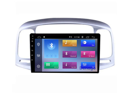 Hyundai Accent CarPlay autoradio | 2007 t/m 2011 | Denago DNG-A174 | 9 inch | Android 13 | Draadloos CarPlay & Android Auto