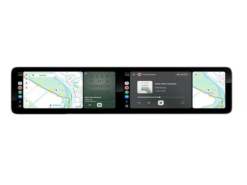 Mercedes A-Klasse | Dual-Screen NTG 4.5 Autoradio | 2012 t/m 2015 | CarPlay & Android Auto