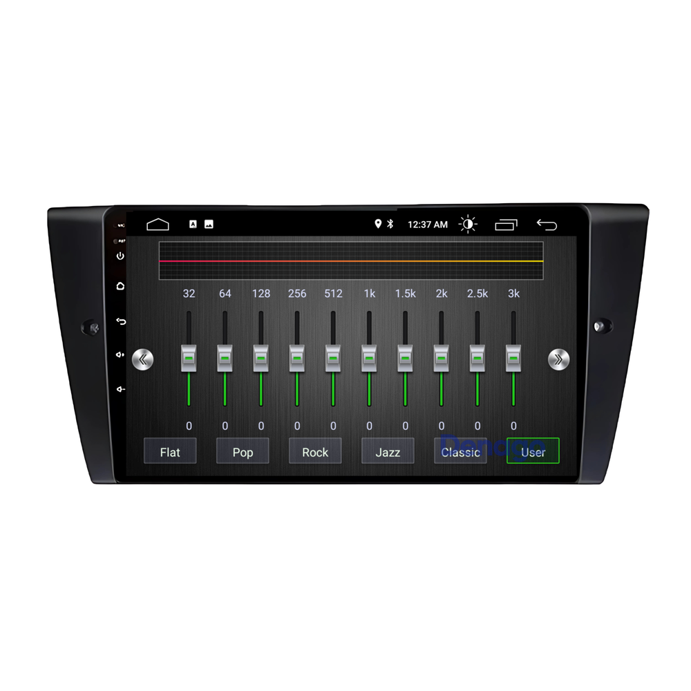 Radio para coche BMW Serie 3 CarPlay | 2005–2013 | Denago DNG-A72 | 9 pulgadas | Androide 13 | CarPlay inalámbrico y Android Auto