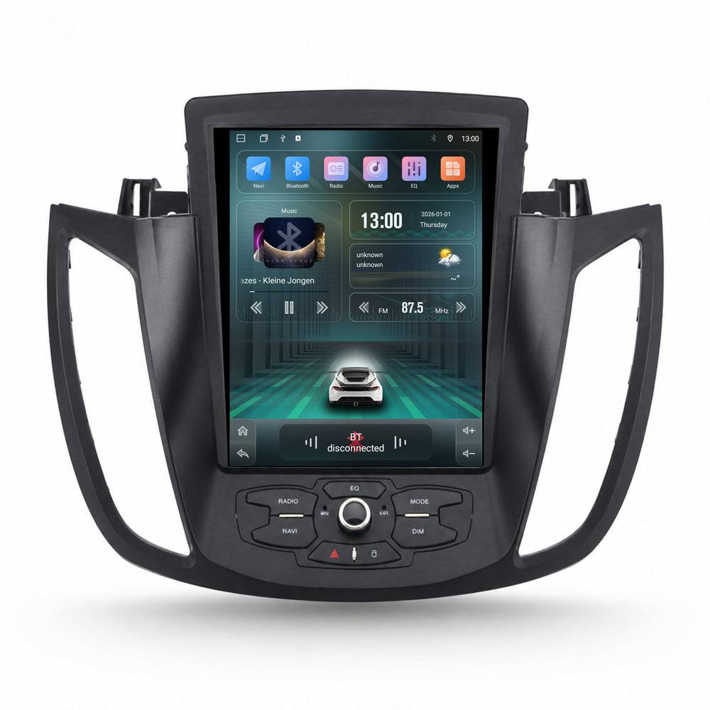 Ford Kuga | 9.7 inch Tesla Style Autoradio | 2013 t/m 2017 | CarPlay & Android Auto