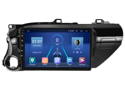 Toyota Hilux 8 | Android 13 | Autoradio | 2015 t/m 2020 | CarPlay & Android Auto