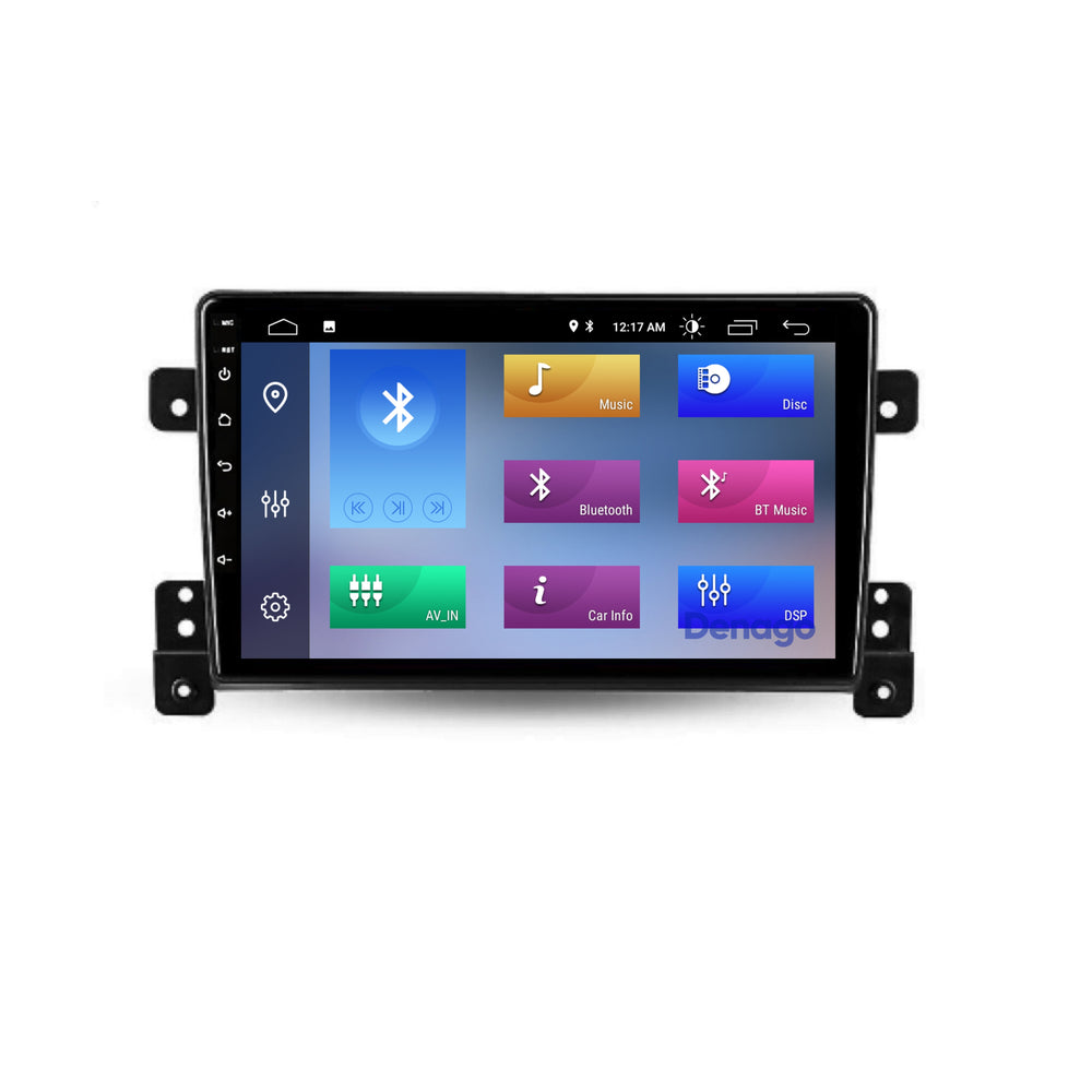 Autoradio CarPlay pour Suzuki Grand Vitara 3 | 2006 à 2014 | Denago DNG-A171 | Écran 9 pouces | Android 13 | CarPlay sans fil & Android Auto