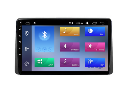 Dacia Duster CarPlay autoradio | Denago DNG-A93 | 9 inch | Android 13 | Draadloos CarPlay & Android Auto