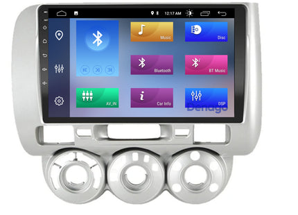 Honda Jazz CarPlay autoradio | 2008 t/m 2013 | Denago DNG-A156 | 9 inch | Android 13 | Draadloos CarPlay & Android Auto