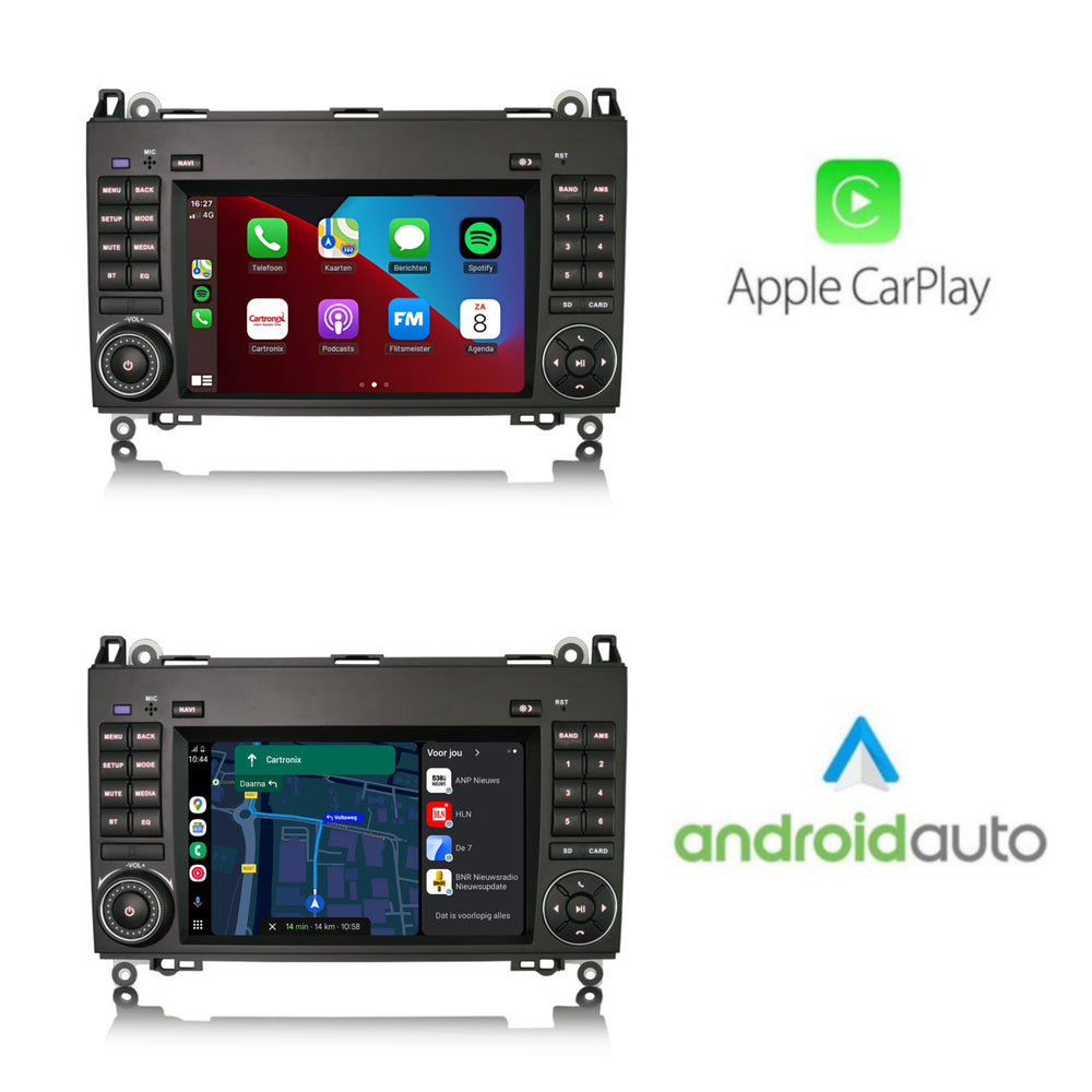 CarPlay para Mercedes Sprinter Vito Viano | Radio de coche Android | Androide 14 | 4+64GB
