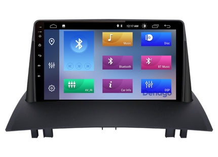 Renault Mégane II CarPlay autoradio | 2003 t/m 2008 | Denago DNG-A175 | 9 inch | Android 13 | Draadloos CarPlay & Android Auto