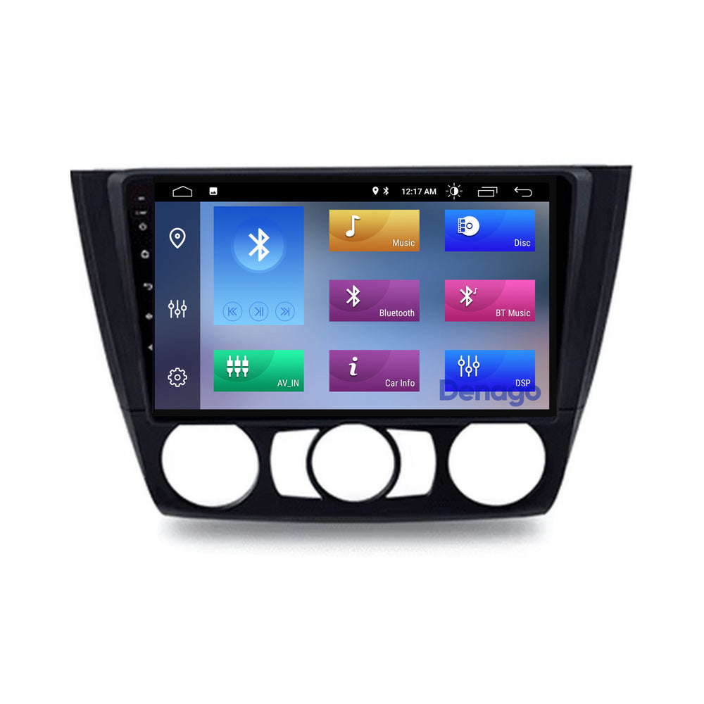 Radio para coche BMW Serie 1 CarPlay | 2004 a 2012 | Denago DNG-A298 | 9 pulgadas | Androide 13 | CarPlay inalámbrico y Android Auto