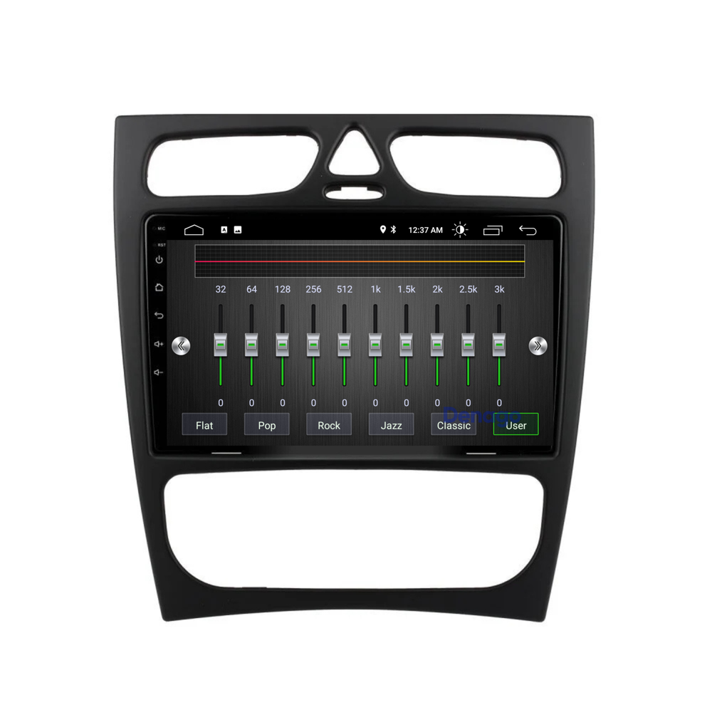 Mercedes Clase C W203 Radio de coche CarPlay | 2000 a 2004 | Denago DNG-A52 | 9 pulgadas | Androide 13 | CarPlay inalámbrico y Android Auto