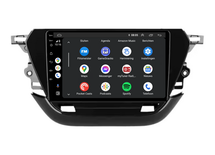 Opel Corsa | Android 13 | Autoradio | 2019 t/m 2024 | Carplay & Android Auto