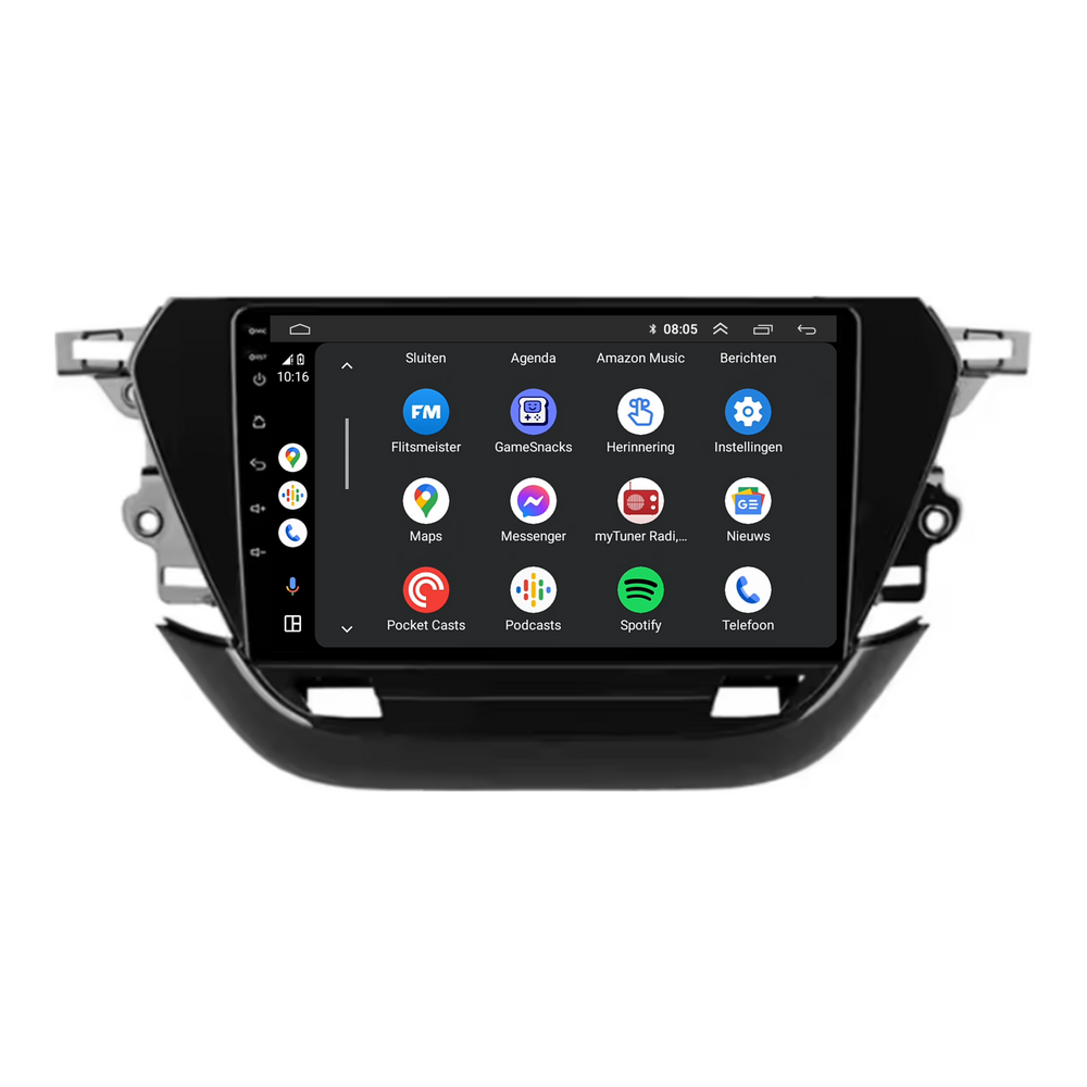 Opel Corsa | Androide 13 | Radio de coche | 2019 a 2024 | Carplay y Android Auto