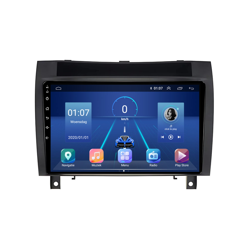 Mercedes-Benz SLK | Androide 13 | Radio de coche | 2004 a 2010 | CarPlay y Android Auto