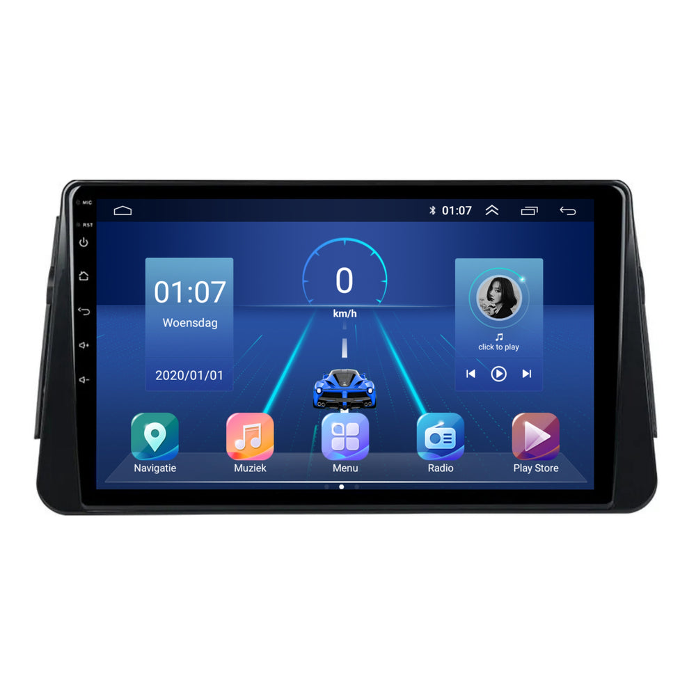 Nissan Micra | Androide 13 | Radio de coche | 2017 a 2021 | CarPlay y Android Auto