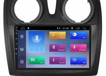 Dacia Sandero CarPlay autoradio | 2013 t/m 2020 | Denago DNG-A153 | 9 inch | Android 13 | Draadloos CarPlay & Android Auto