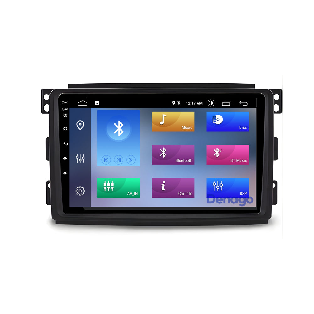 Radio para coche Smart Fortwo CarPlay | 2009 a 2015 | Denago DNG-A270 | 9 pulgadas | Androide 13 | CarPlay inalámbrico y Android Auto