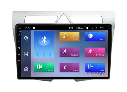 Kia Picanto CarPlay autoradio | 2008 t/m 2010 | Denago DNG-A88 | 9 inch | Android 13 | Draadloos CarPlay & Android Auto | Zilver frame