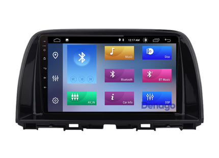 Mazda CX-5 & Autoradio 6 pouces compatible CarPlay | 2012 à 2016 | Denago DNG-A316 | Écran 9 pouces | Android 13 | CarPlay sans fil & Android Auto