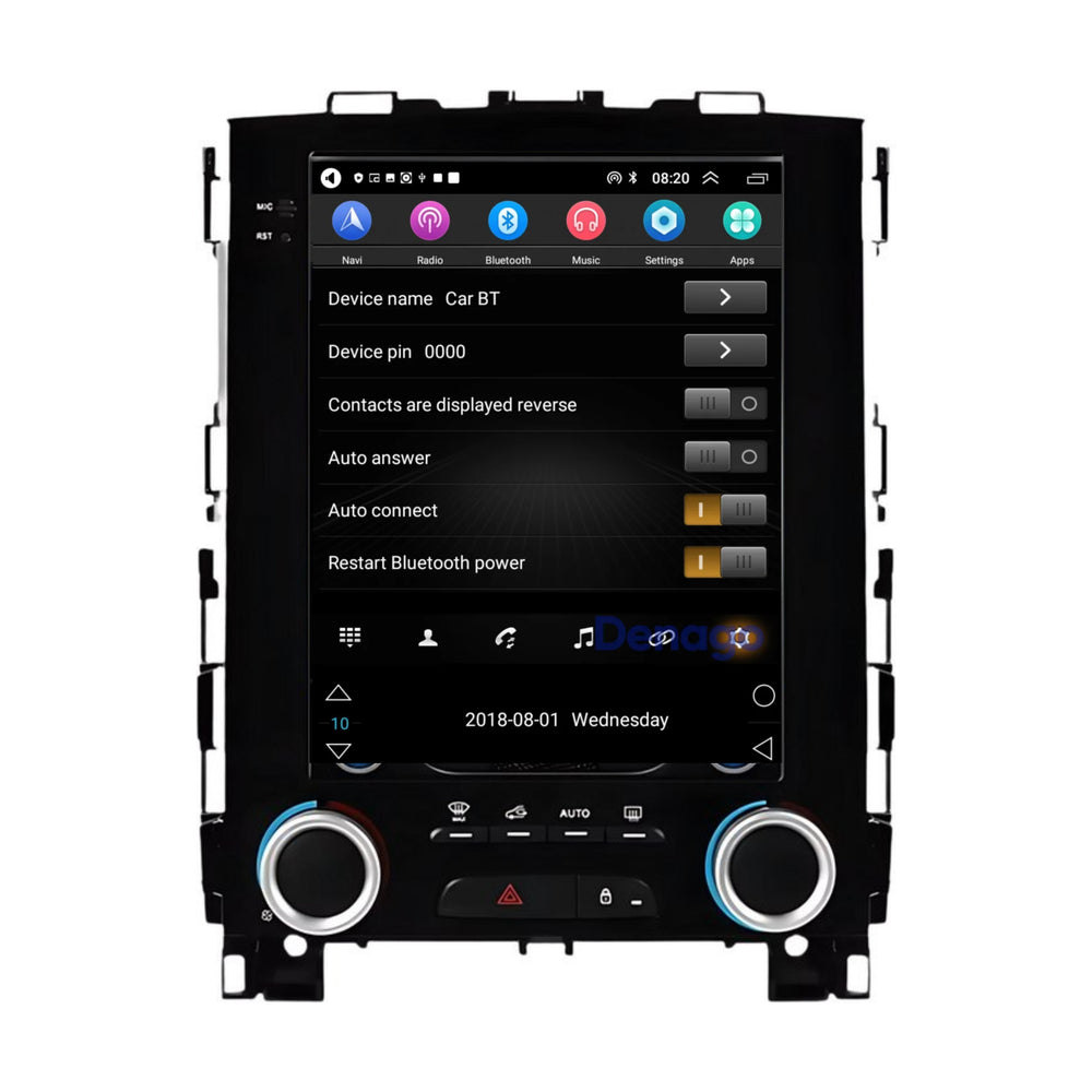 Renault Talisman CarPlay autoradio | 2016 t/m 2022 | Denago DNG-A488 | 9.7 inch Tesla Style | Android 13 | Draadloos CarPlay & Android Auto