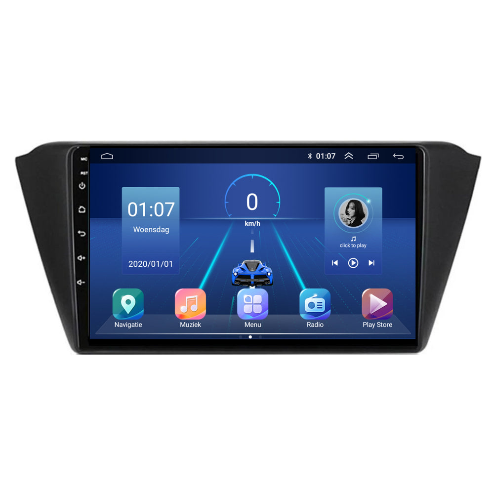 Skoda Fabia | Androide 13 | Radio de coche | 2013 a 2019 | CarPlay y Android Auto