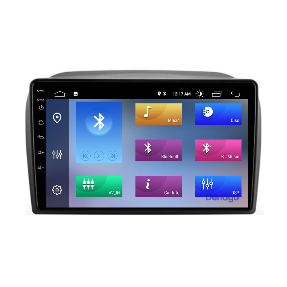 Radio para coche Fiat Doblo CarPlay | 2010 a 2014 | Denago DNG-A95 | 9 pulgadas | Androide 13 | CarPlay inalámbrico y Android Auto