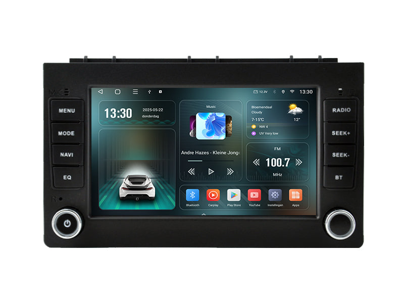 Saab 9-3 | Android 15 | 7 inch Autoradio | 2007 t/m 2012 | CarPlay & Android Auto